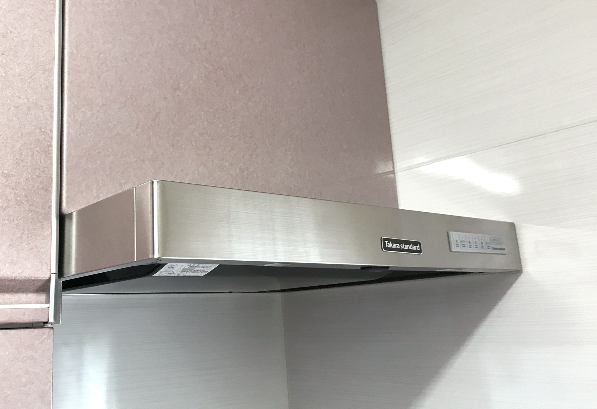 汚れが付きにくいレンジフード