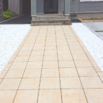 アプローチ　バレリア（アルテイエロー）とカッシア（アルテイエロー）の組合せ